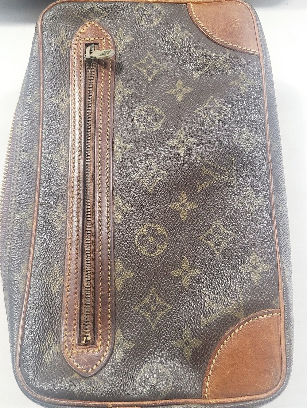 Louis Vuitton Monogram Clutch Bag - Picture 9 of 9